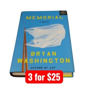 Memorial by Bryan Washington BOTM Hardback